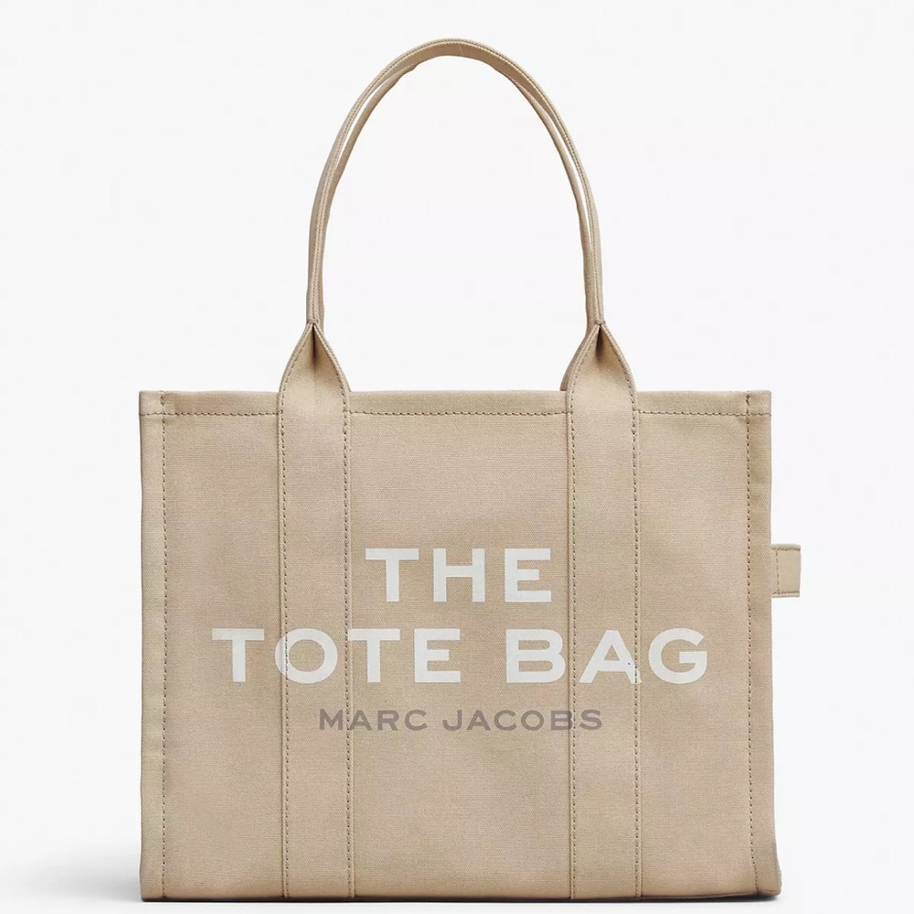 Marc Jacobs The Canvas Large Tote Bag Beige NEW